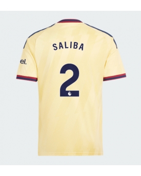 Arsenal William Saliba #2 Maglia Gara Terza Repliche 2026-27 Maniche Corte